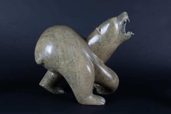 Adamie Ashevak, Polar Bear / ours polaire, 1997