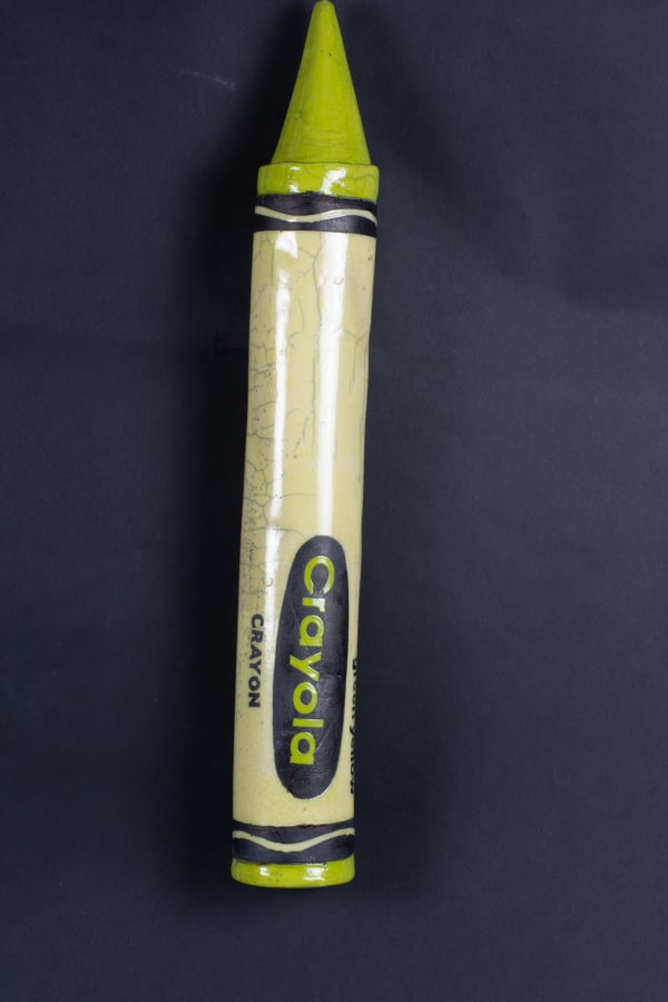 Karen Shapiro, Crayola Green Yellow, 2025