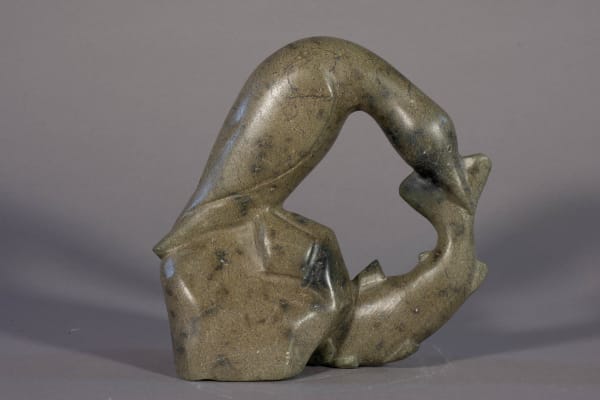 Qavaroak (Kabubawa) Tunnillie, Bird & Fish / Oiseau & poisson, ca. 1975