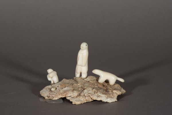 Sabina Qunqnirq Anaittuq - Hunting scene / scene de chasse, ca. 1972