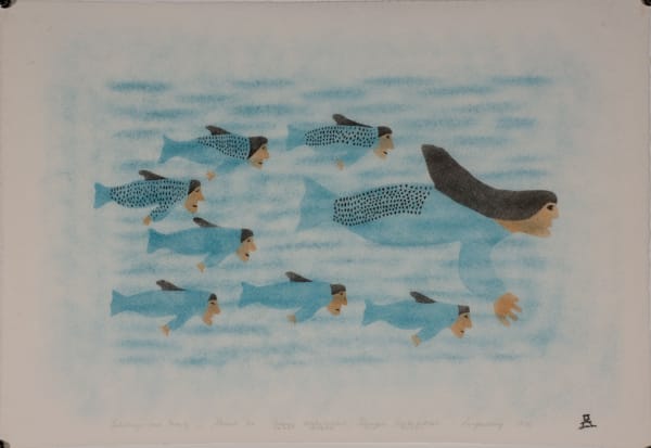 Ananaisie Alikatuktuk - Taleelayu and Family, 1976