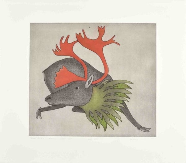 Qavavau Manumie, Spring Caribou, 1995