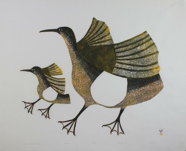 Pudlo Pudlat, Birds of the Tundra, 1986