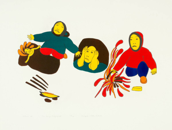 Agnes Nanogak, The Young Pudjugiaq, 1984