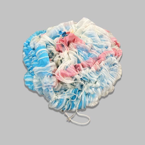 Lesley Bodzy Compelling Implosion, 2024 latex 24" x 24"