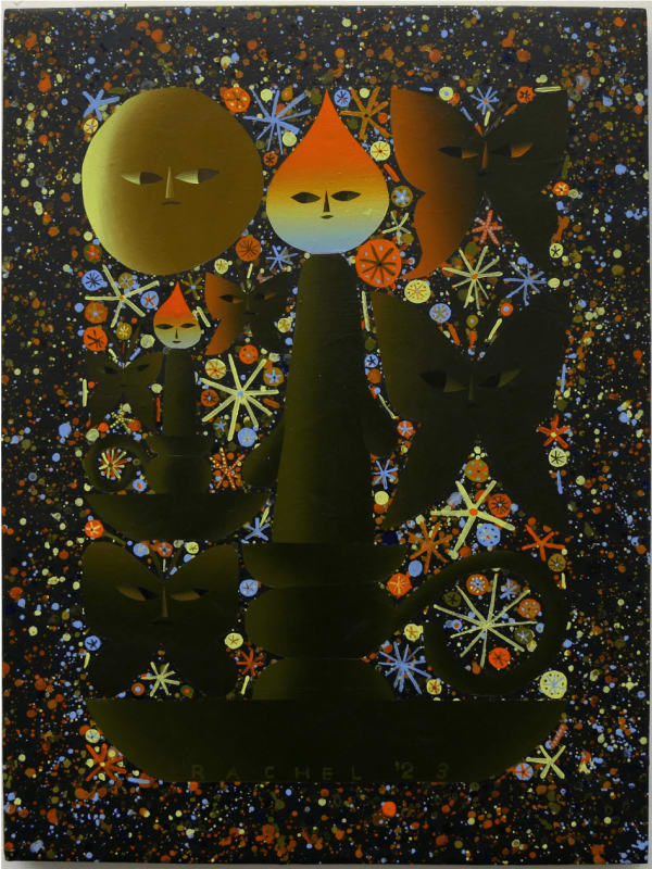Rachel Hayden, Candle Rocket in Stardust, 2023