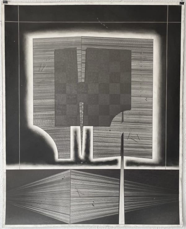 Charles Sommer, Satellite no.7, (satellite, terra, spike, horizon), 2021