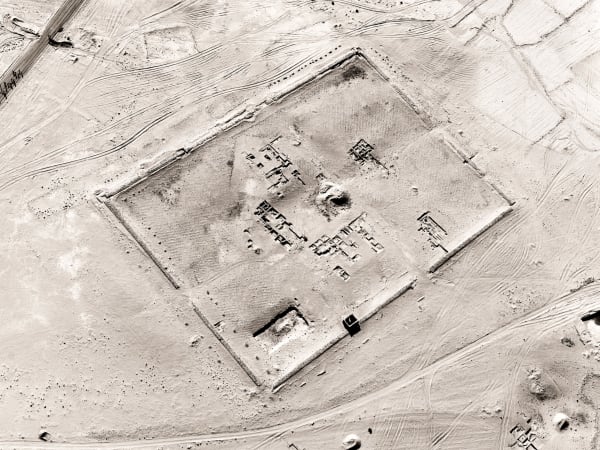 Jananne Al-Ani, Aerial II still from the film Shadow Sites II, 2011