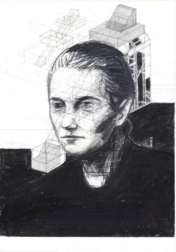 Baktash Sarang, Portrait #10, 2018