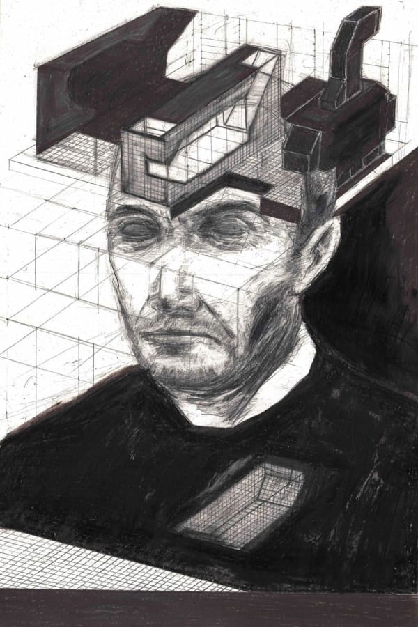 Baktash Sarang, Portrait #4, 2018