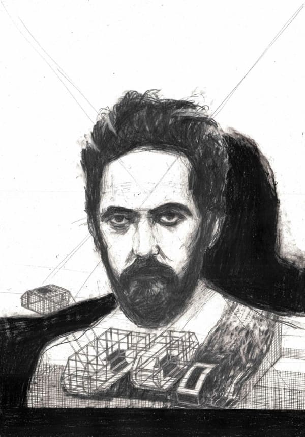 Baktash Sarang, Portrait #1, 2018