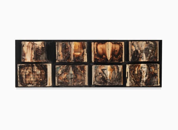 Sonia Balassanian, Cauterized Literature 1, 1987