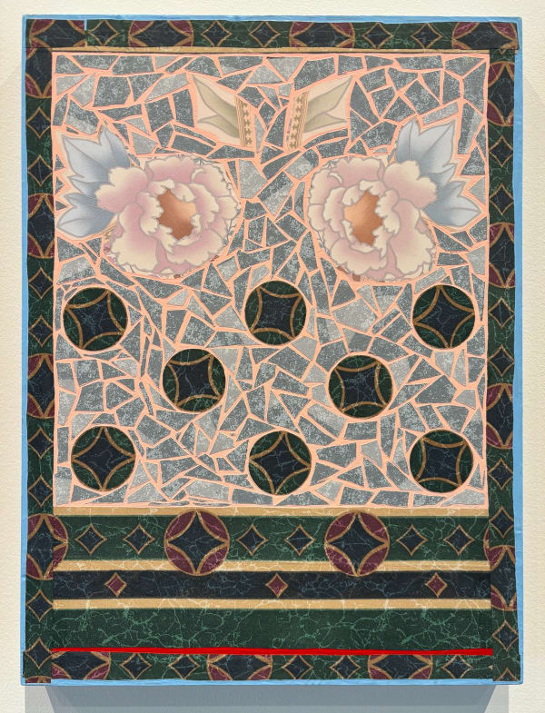 Natalie Petrosky, breaking buds off a treasured stem, 2024