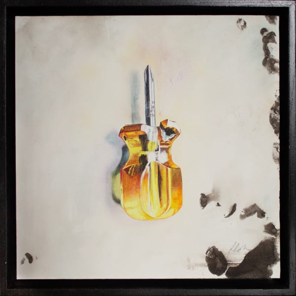 Richard A. Jacobson, My father's palm, 2023