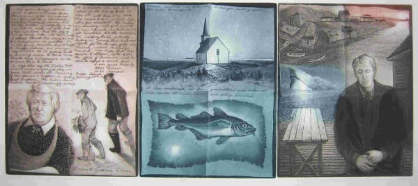 David Blackwood, Notes from Bragg's Island 49/75, 1992