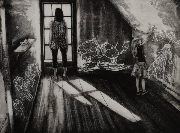 Dan Steeves, Life flows both ways 13/16, 2019