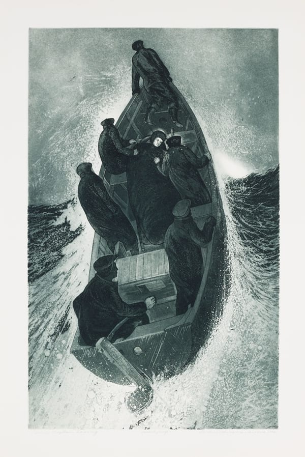 David Blackwood, Sick Captain Leaving 24/25, 1972