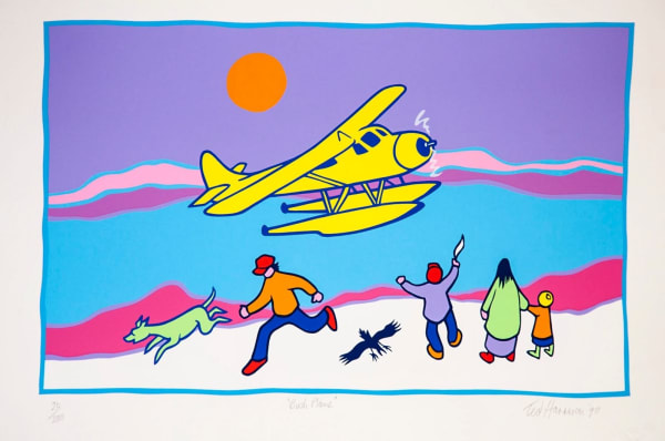 Ted Harrison, Bush Plane A/P 15/25, 1992
