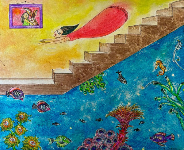 Cora Brittan, Flying Down to a Wondrous World, 2022