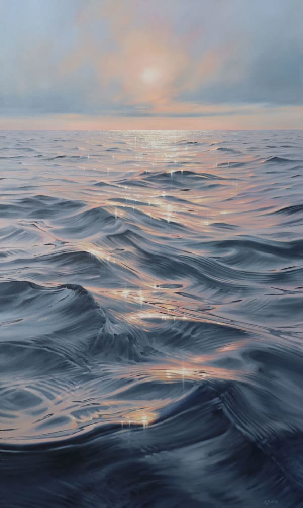 Katharine Burns, Blushing Sea, 2020