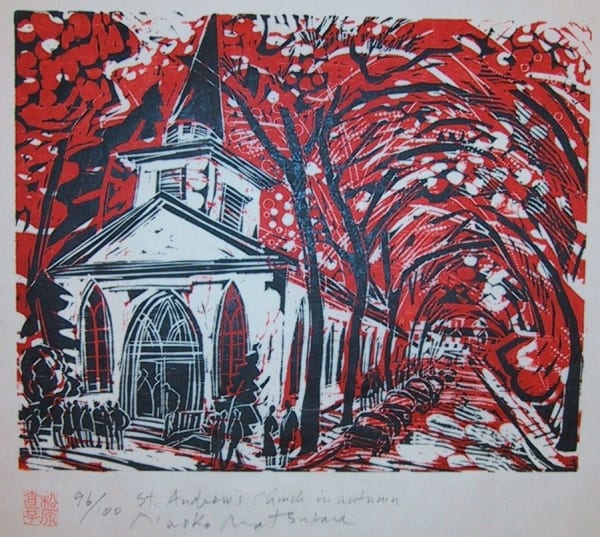 Naoko Matsubara, St. Andrews Church in Autumn 96/100