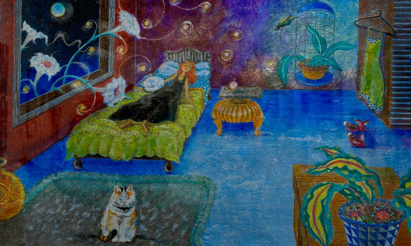 Cora Brittan, Serenade of Moonflowers, 2016