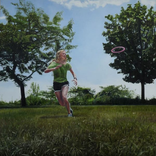 Jennifer Walton, Pink Flying Disk, 2012