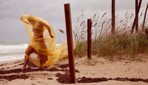 Nika Belianina, Tangled by Sandy Winds, Yellow 1/15, 2017