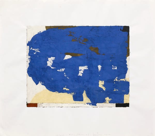 Luca Serra, Añil (Huella), 2017