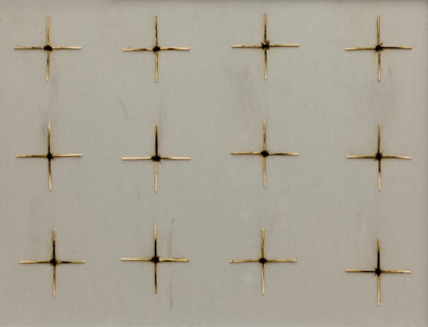 Bernard Aubertin, Dessin de feu , 1974