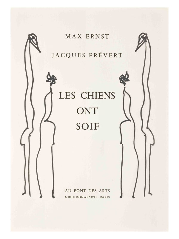 Max Ernst, Les Chiens ont soif prever, 1964
