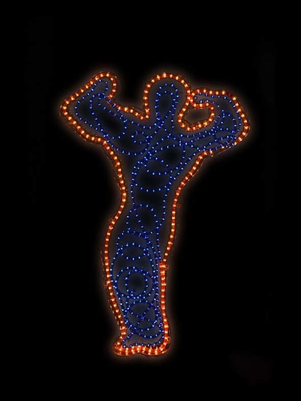 Marco Lodola, Corpo elettrico, 2004