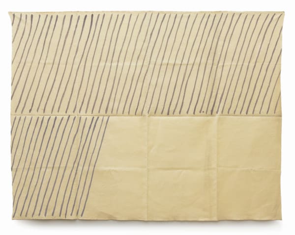 Giorgio Griffa, Obliquo, 1971