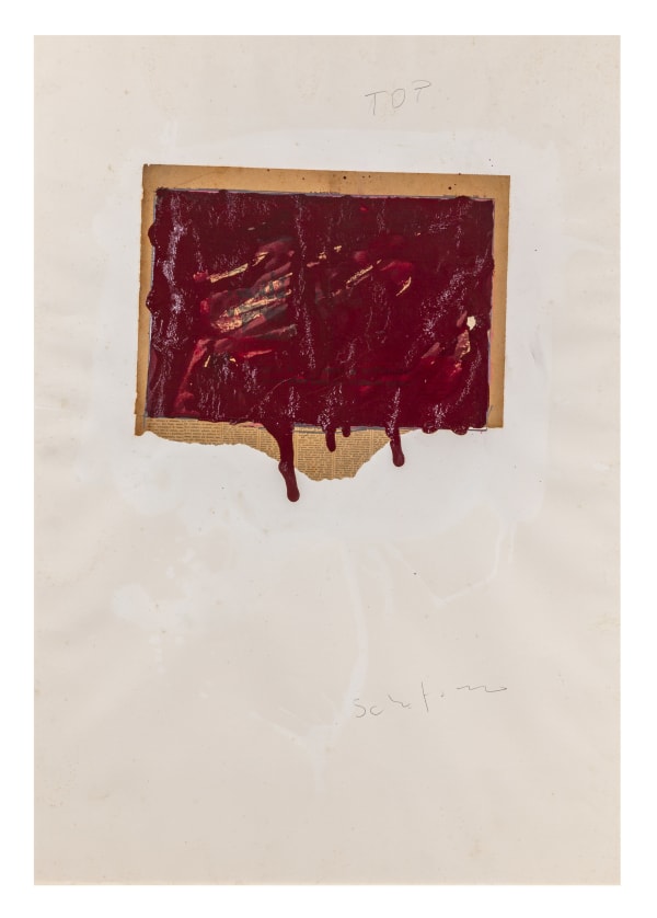 Mario Schifano, Untitled, Eseguita negli anni '70