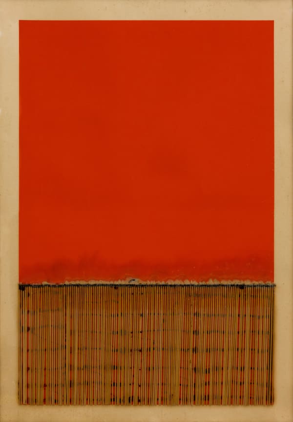 Bernard Aubertin, Dessin de feu, 1974