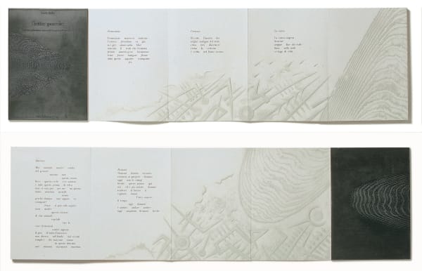 Arnaldo Pomodoro, Sette poesie di Guido Ballo, Un pensiero visivo di Arnaldo Pomodoro, 1991