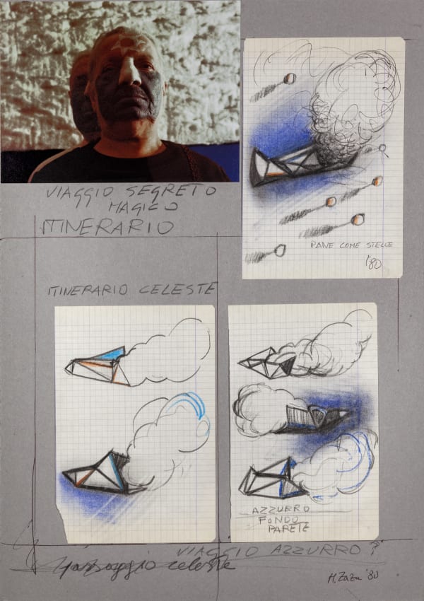 Michele Zaza, Itinerario progetto, 1980