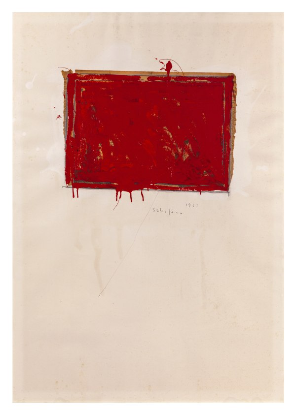 Mario Schifano, Untitled, Eseguita negli anni '70