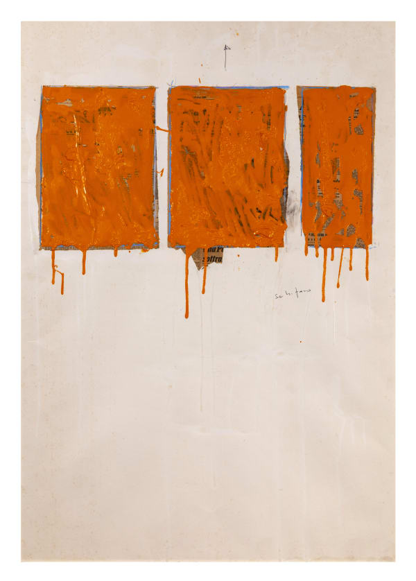 Mario Schifano, Untitled, Eseguita negli anni '70