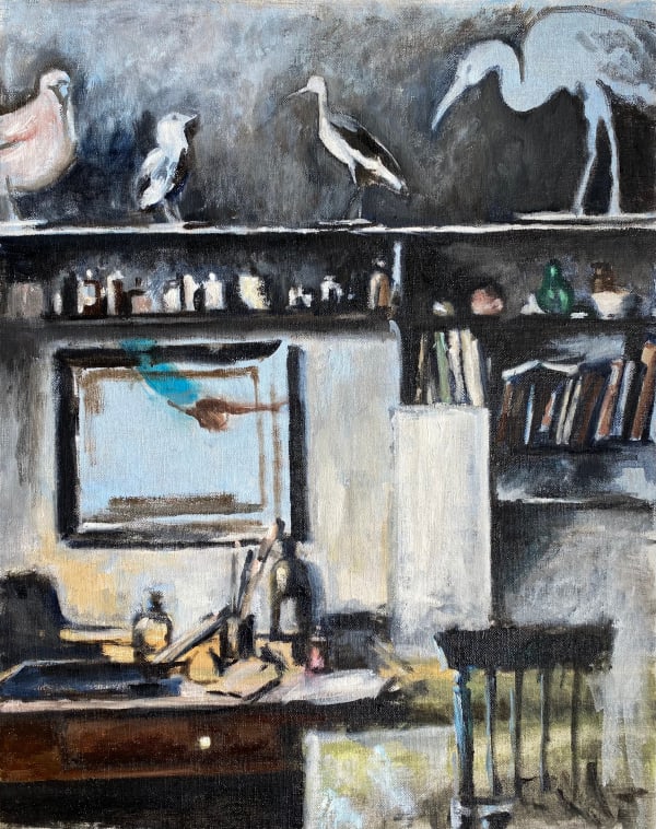 Coral Woodbury, Studio (Paula Modersohn-Becker), 2021