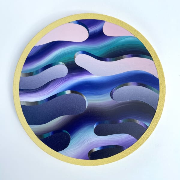 Christian Ruiz Berman, Particle/Wave Tondo 9, 2023