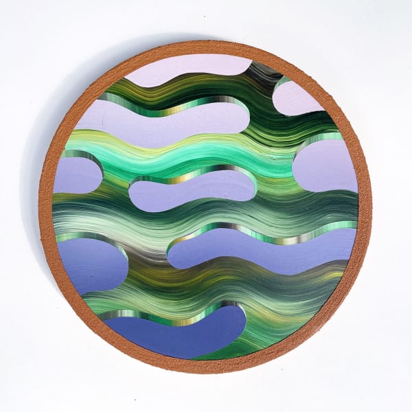 Christian Ruiz Berman, Particle/Wave Tondo 6, 2023