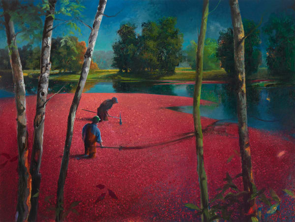 Wilhelm Neusser, Bog/ Light Horizon (2113), 2021