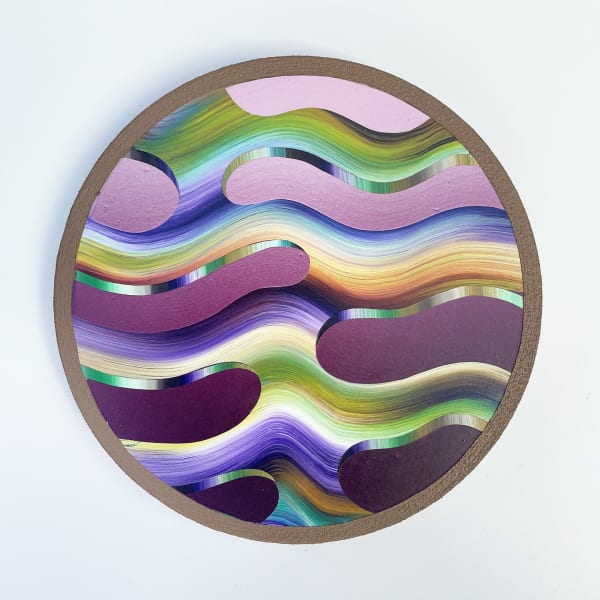 Christian Ruiz Berman, Particle/Wave Tondo 18, 2023