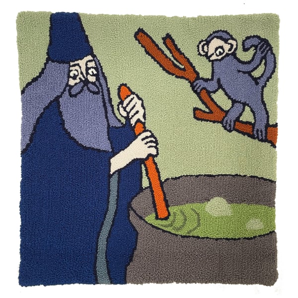 Haley Wood, Blue Wizard and the Familiar, 2023