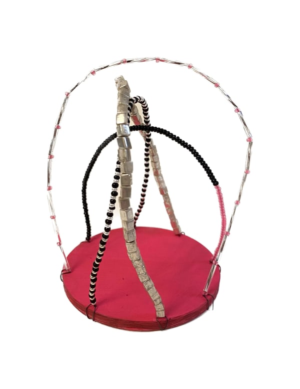 Alex McClay, Beaded Vessel II, 2023