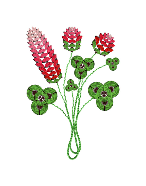 Cassandra C. Jones, Crimson Clover, 2022