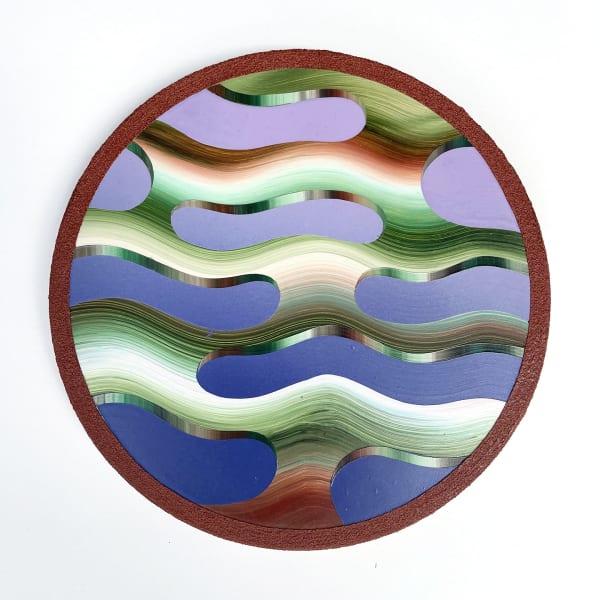Christian Ruiz Berman, Particle/Wave Tondo 2, 2023