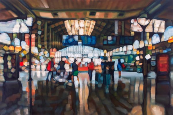 Mishael Coggeshall-Burr, Cathédrale des Voyageurs (Gare du Nord II), 2022