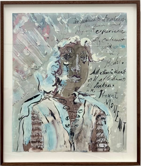 Michael Haight, Revelation In Grey And Blue, 2025